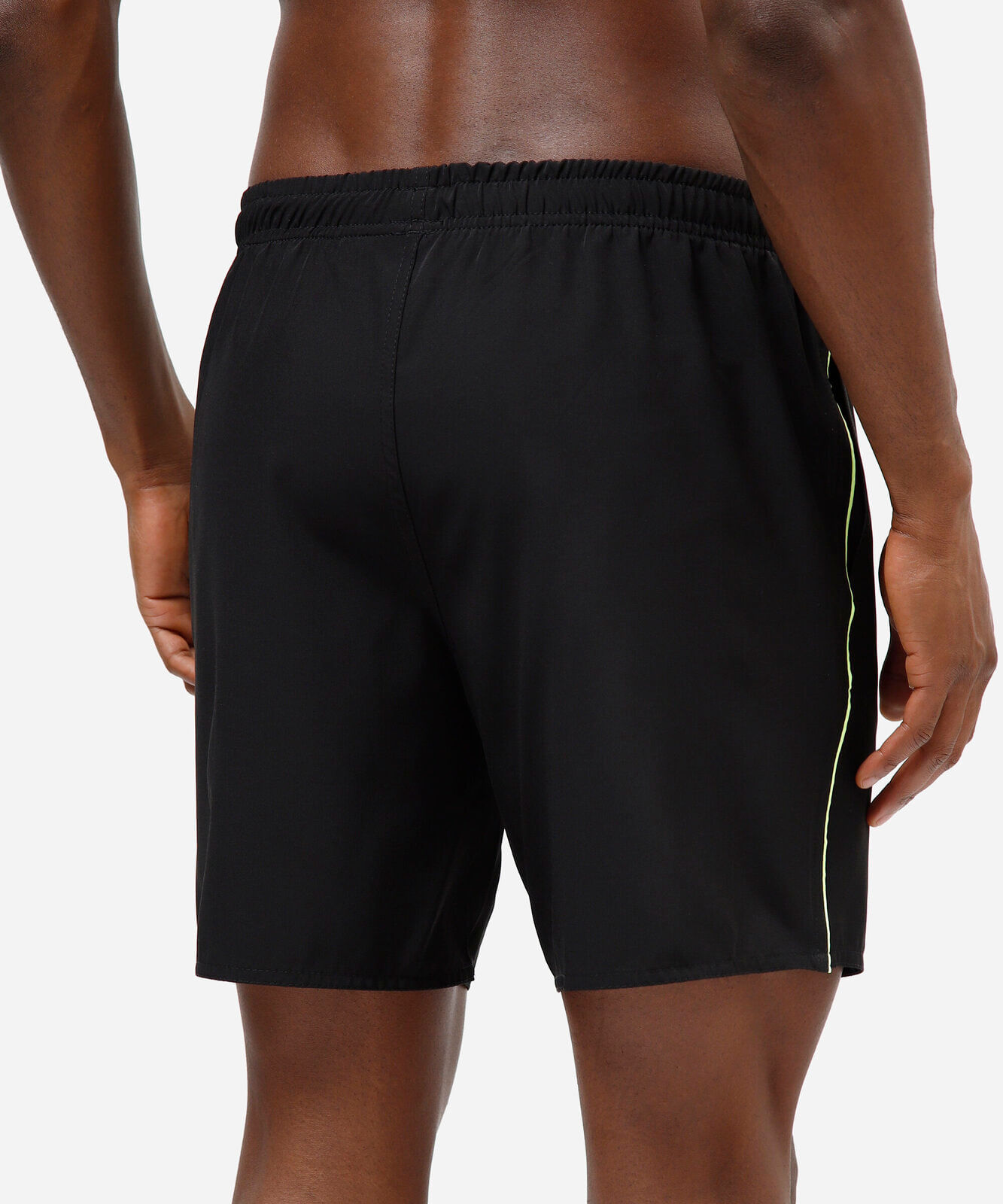 short esportivo masculino cós elástico preto