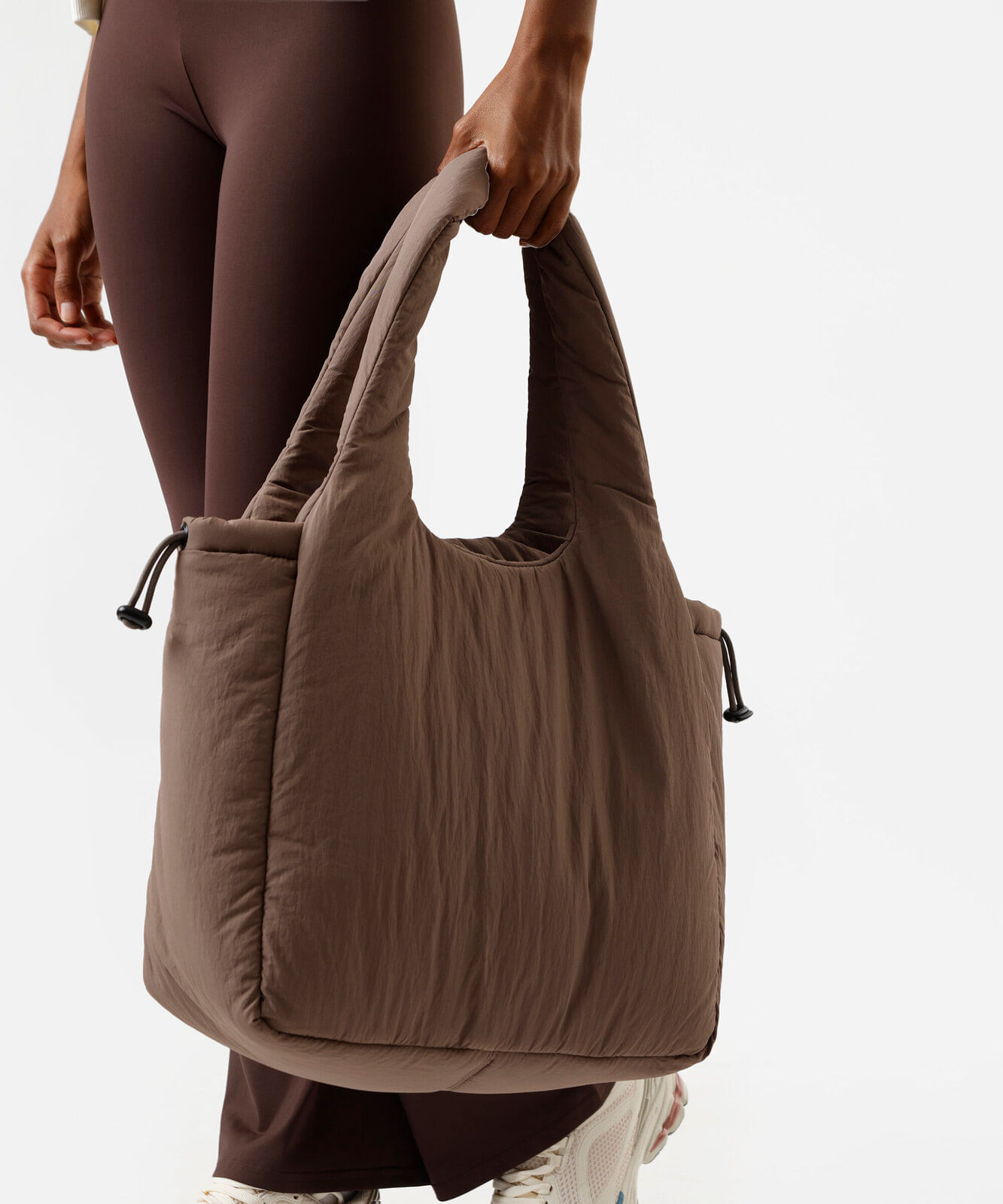 bolsa tote esportiva marrom