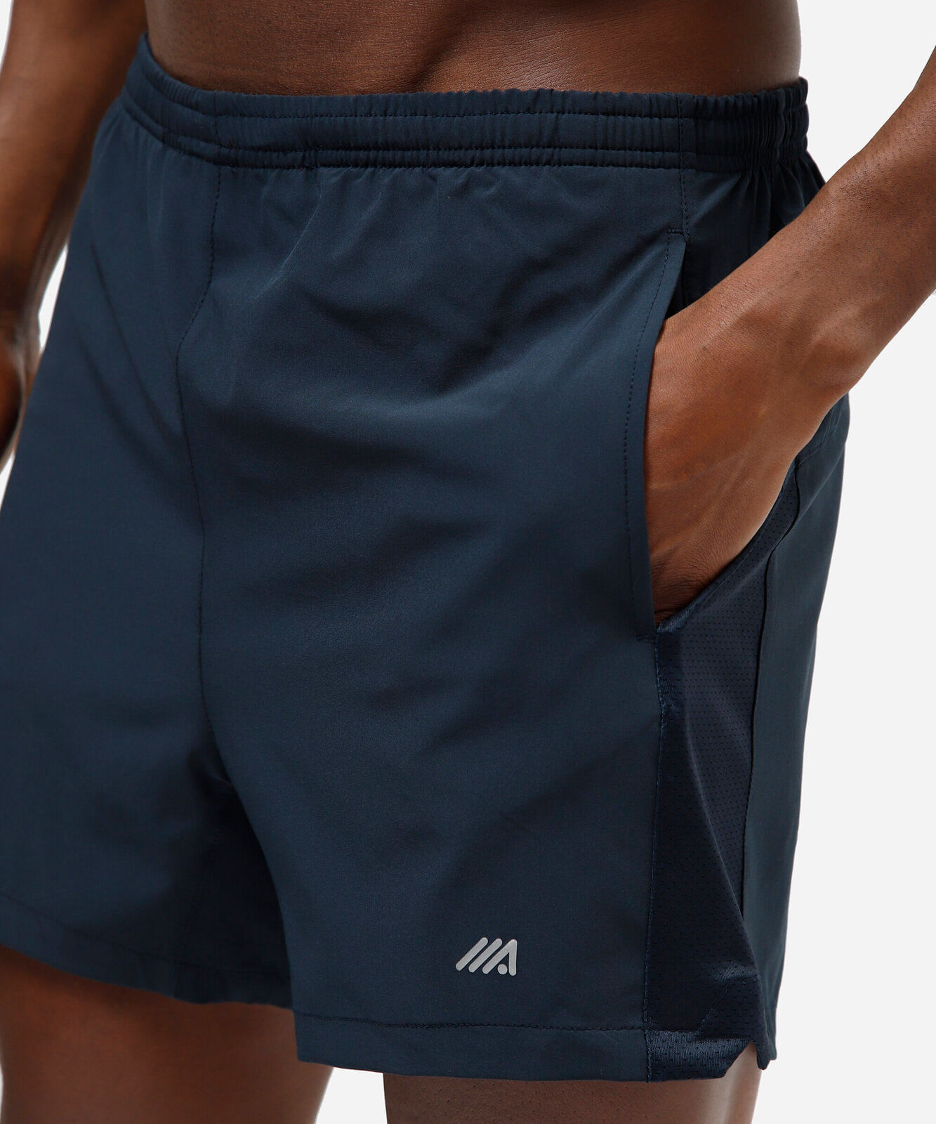 short running masculino esportivo azul