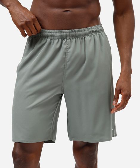 bermuda masculina com bolsos esportiva verde