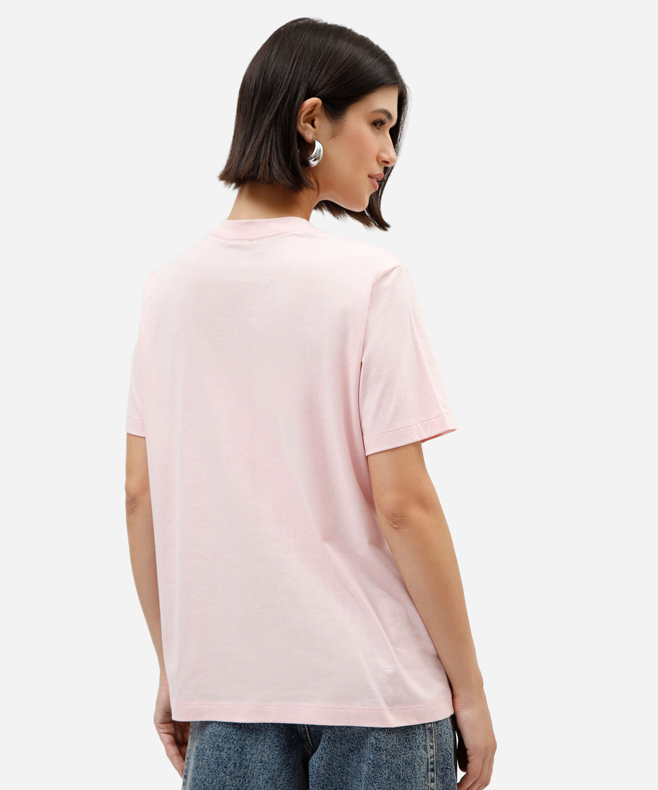 camiseta de algodão manga curta spice girls rosa