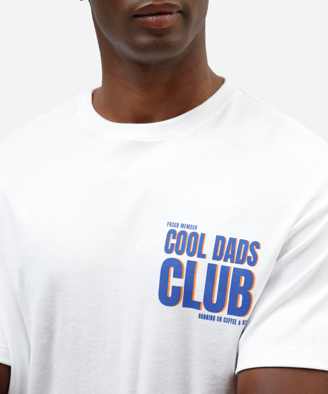 camiseta masculina com algodão manga curta estampada off white
