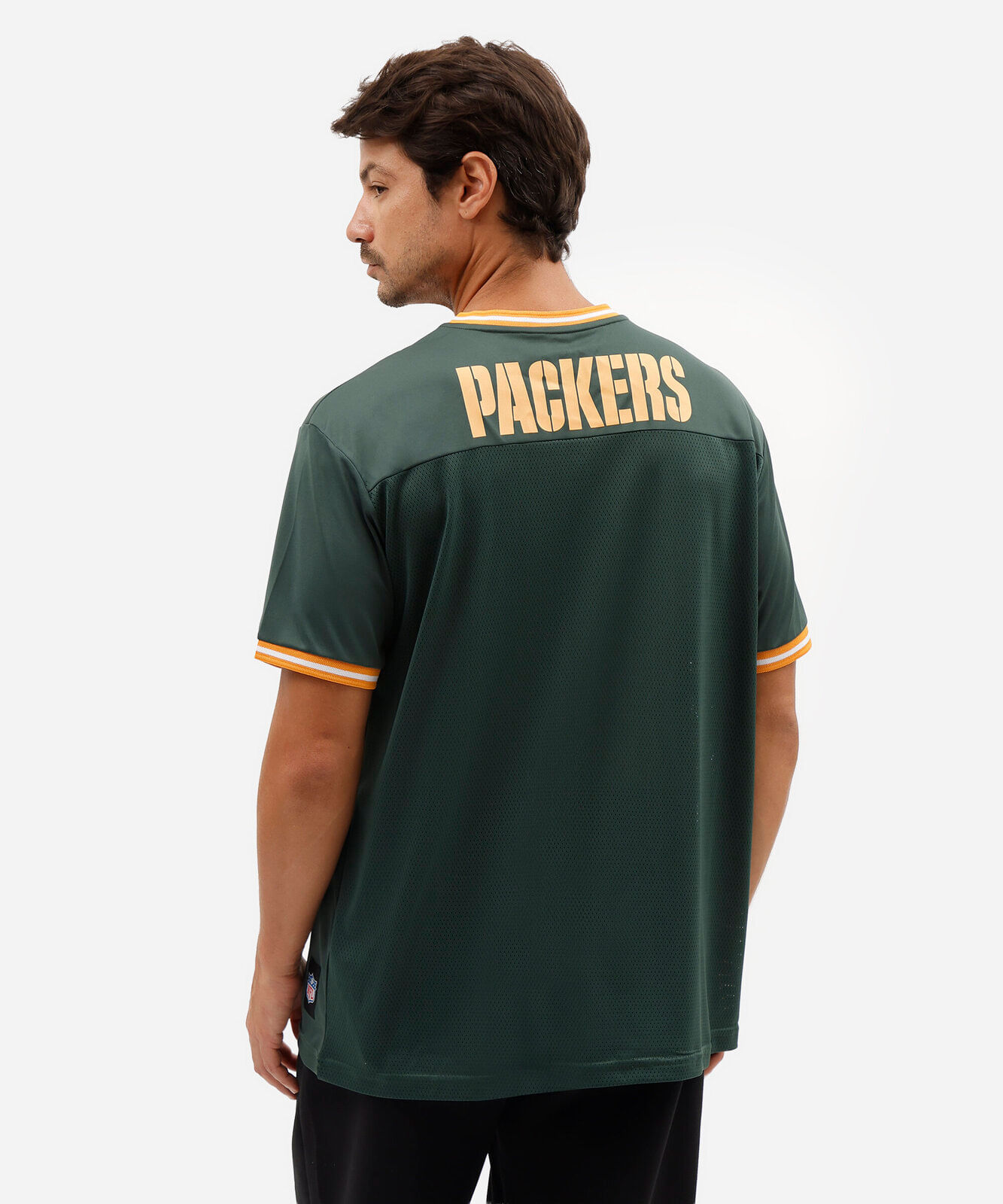 camiseta masculina oversized nfl packers verde