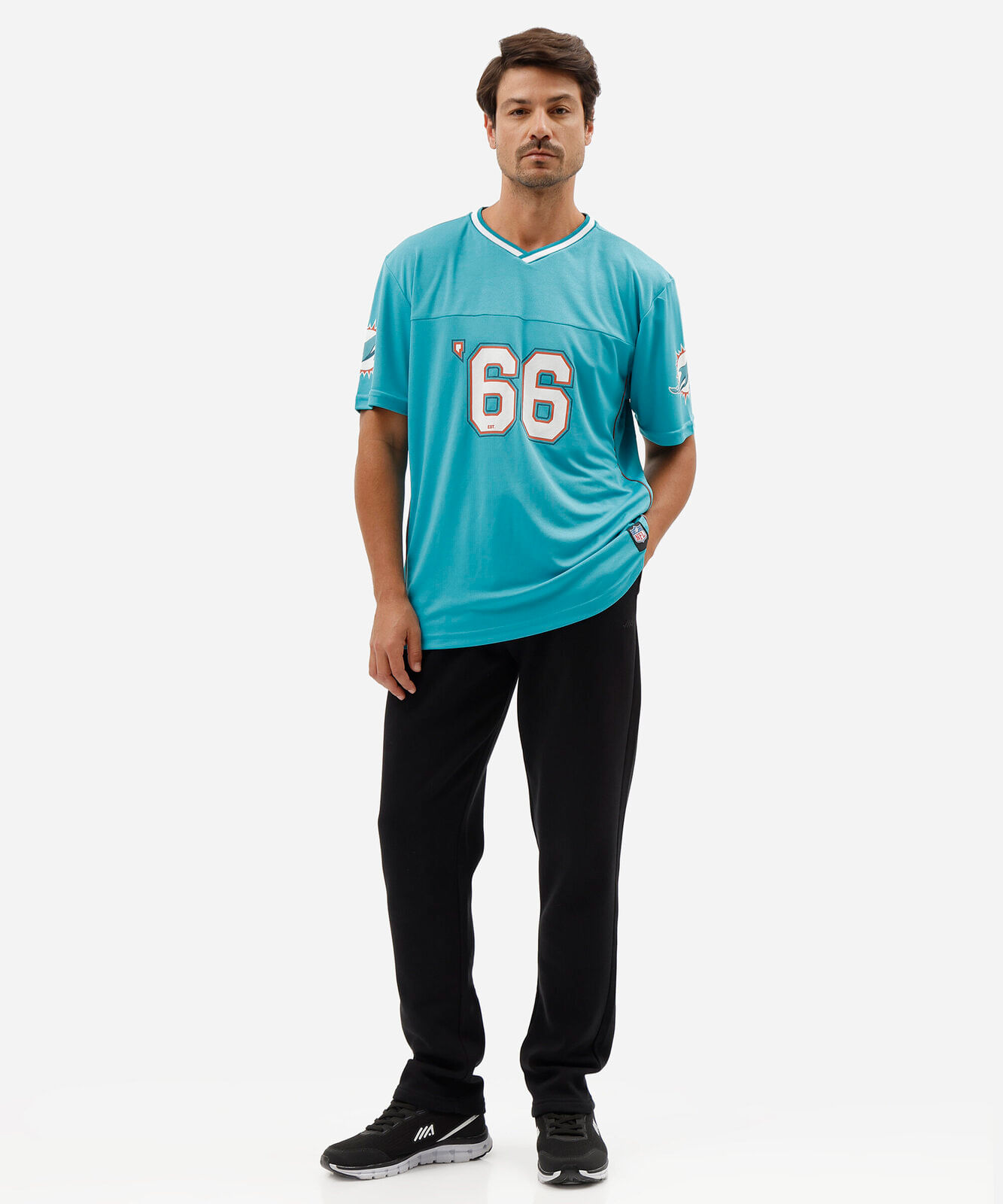 camiseta masculina miami dolphins nfl verde