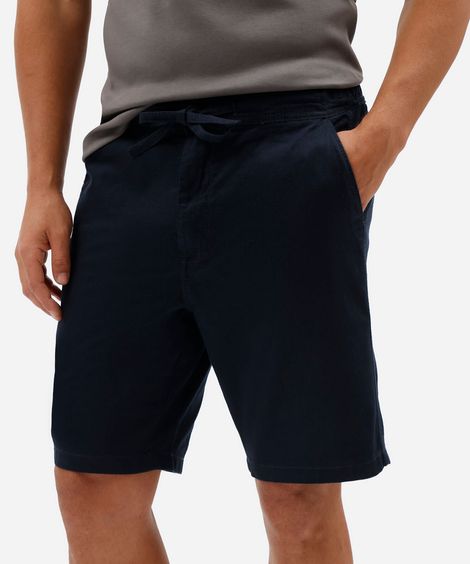 bermuda masculina com cordão azul