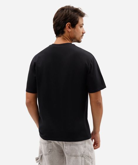 camiseta masculina de algodão manga curta homem aranha preta