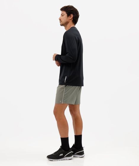 short esportivo masculino cós elástico verde
