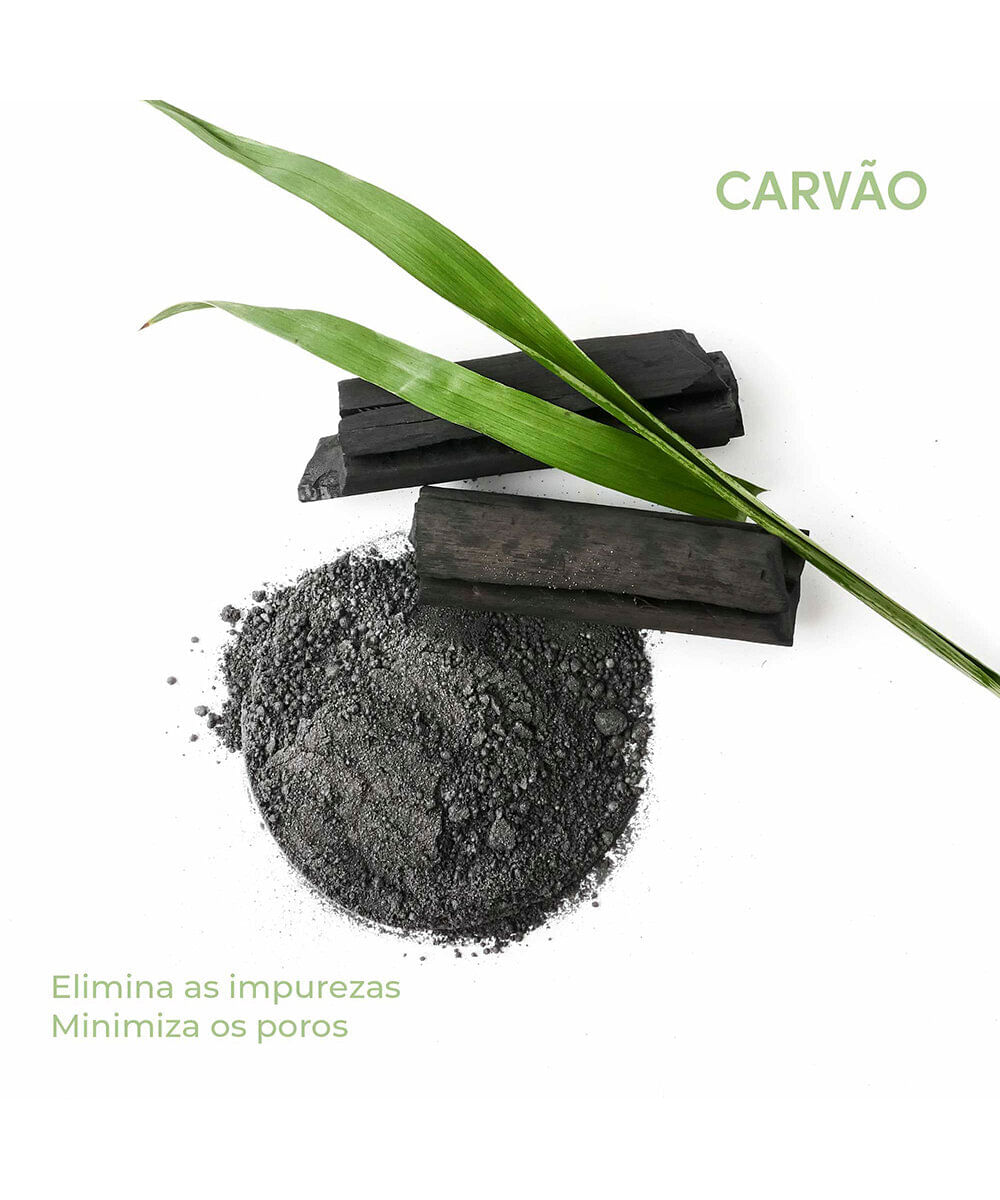 máscara facial kiss new york professional de bambu carvão