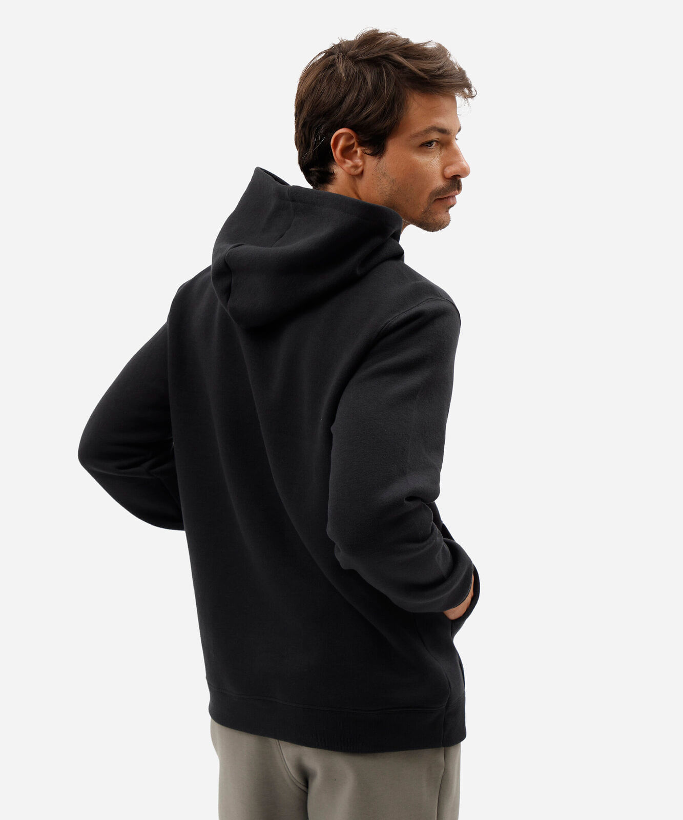 blusão masculino de moletom com capuz raiders nfl preto