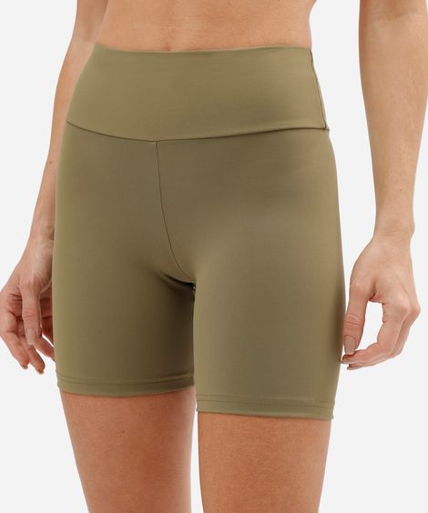 bermuda feminina esportiva  - verde
