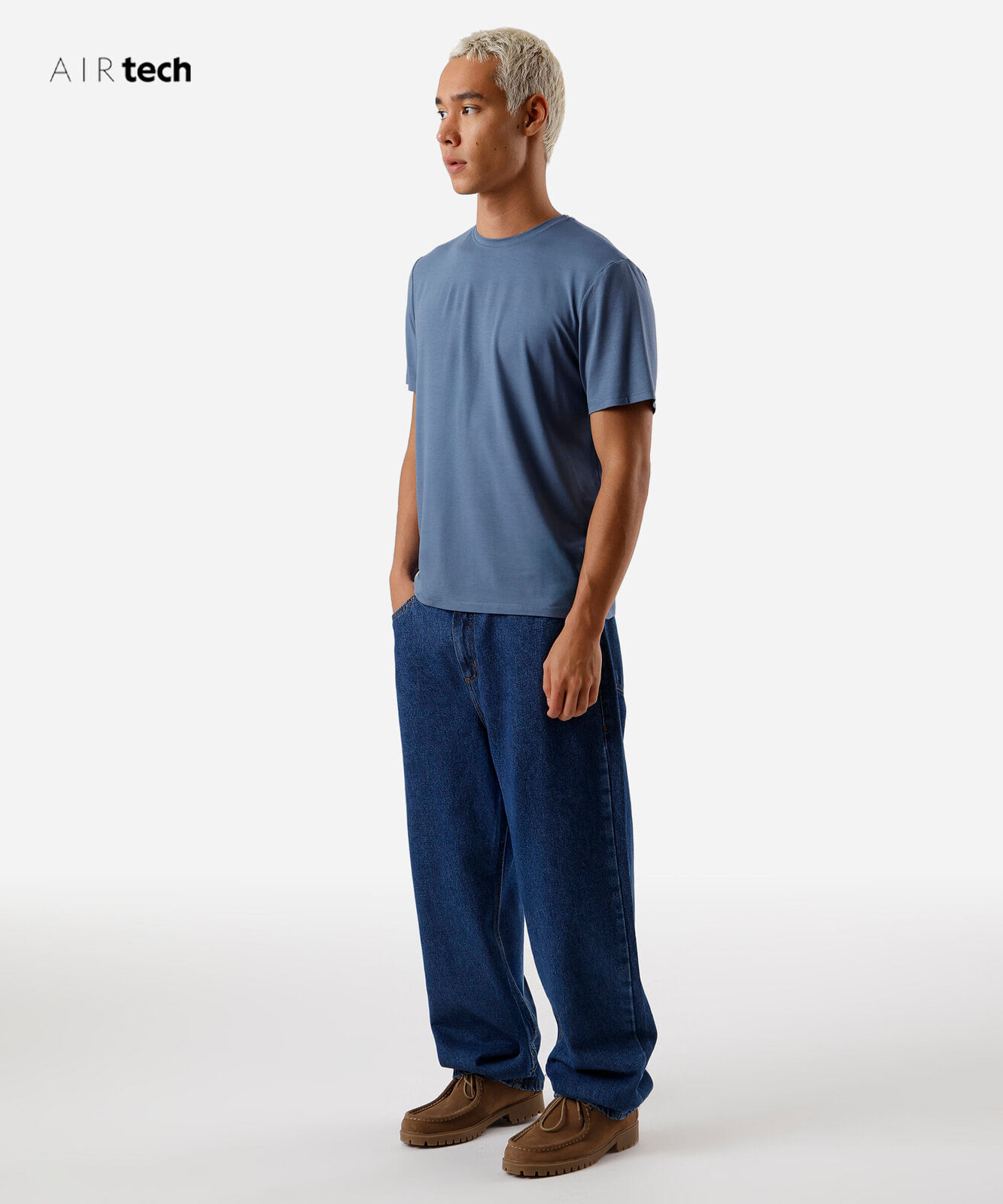 camiseta masculina AIRtech azul