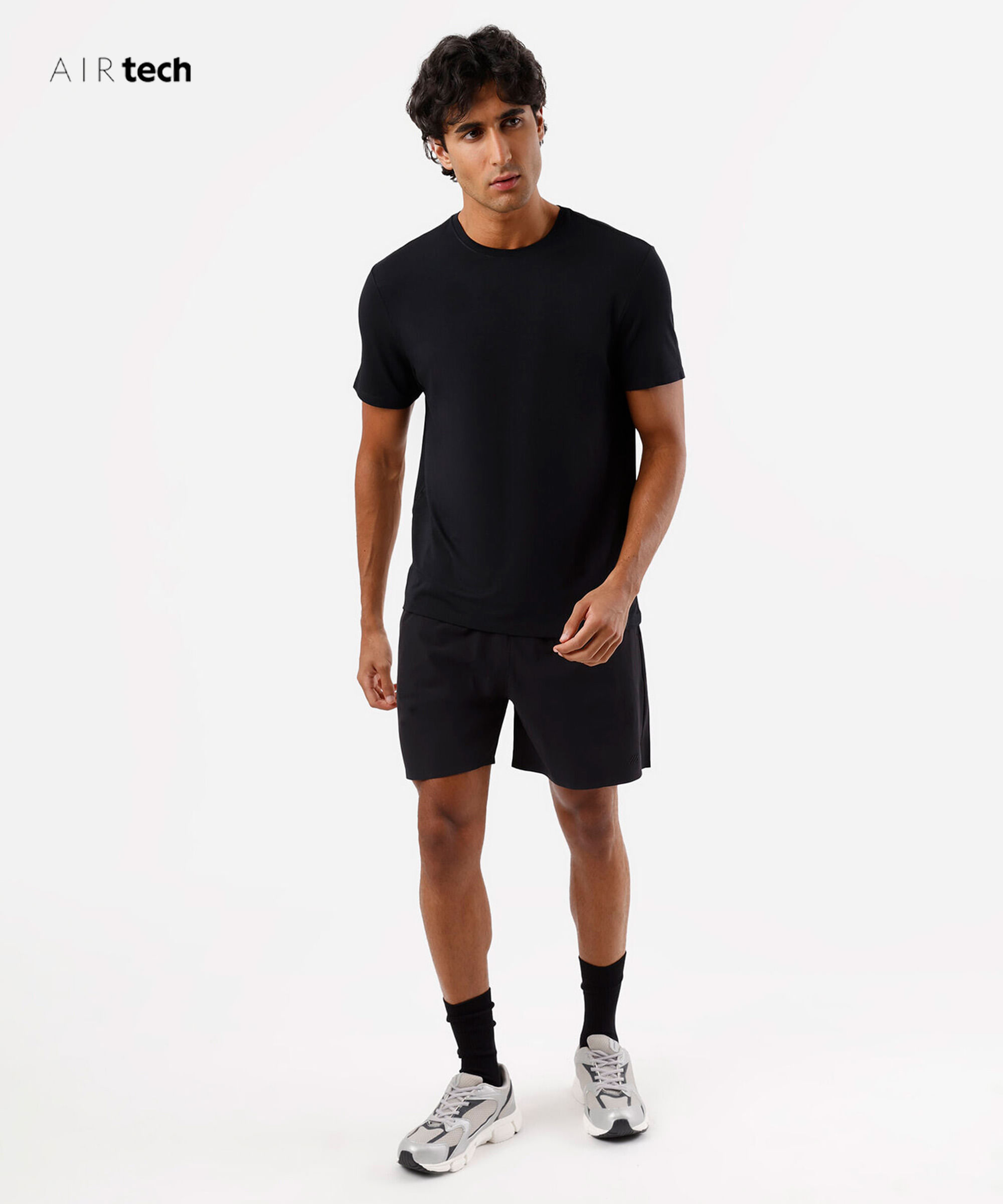 camiseta masculina AIRtech preta
