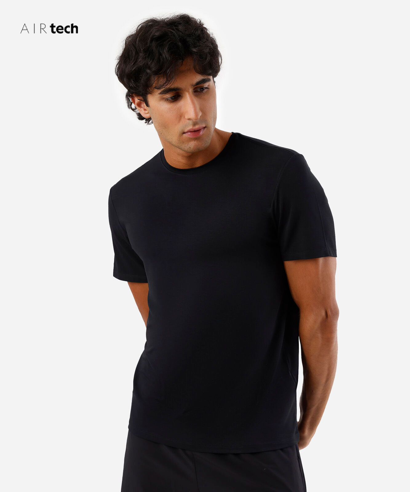 camiseta masculina AIRtech preta