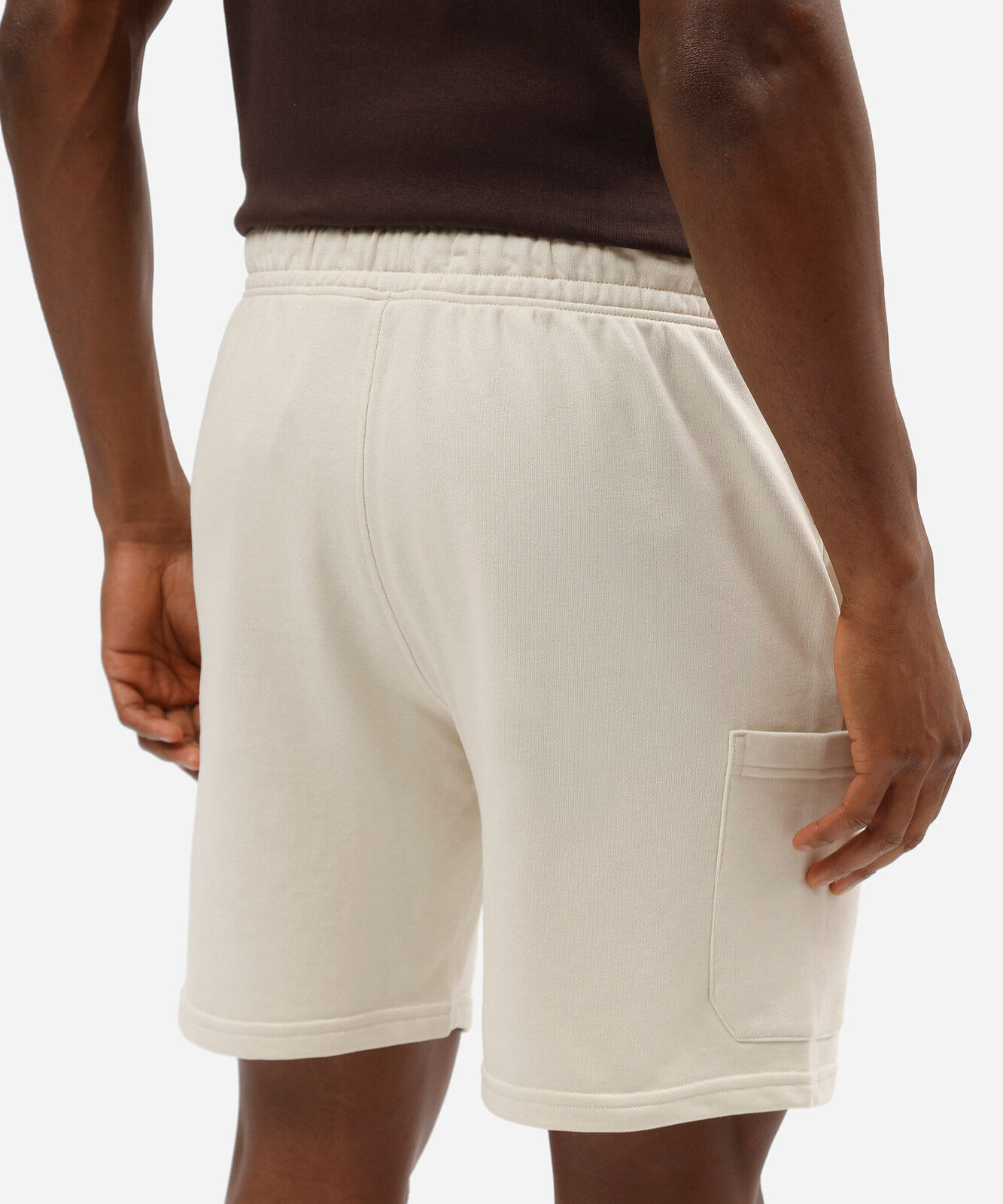bermuda jogger masculina de moletom off white