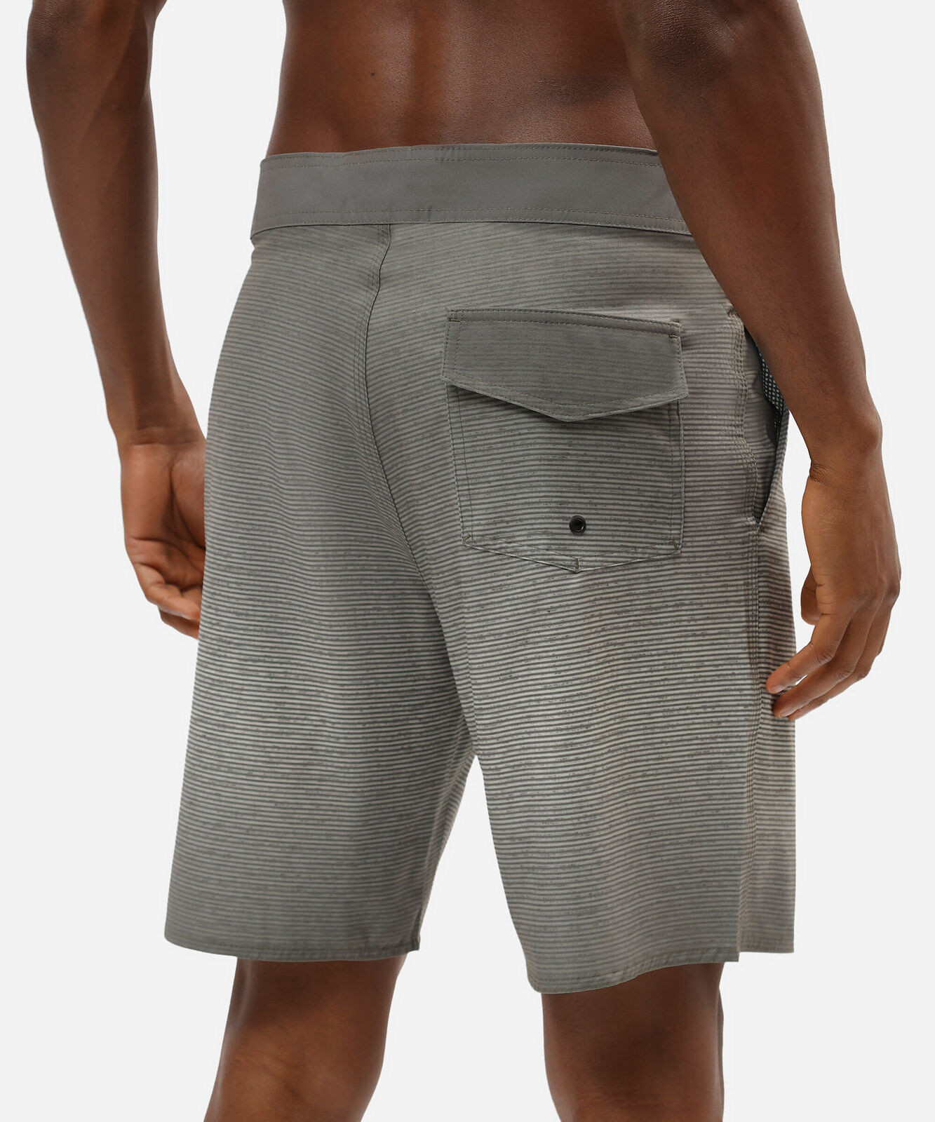short boardshort masculino degradê listrado verde