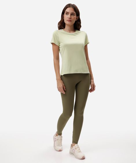 calça legging feminina esportiva verde