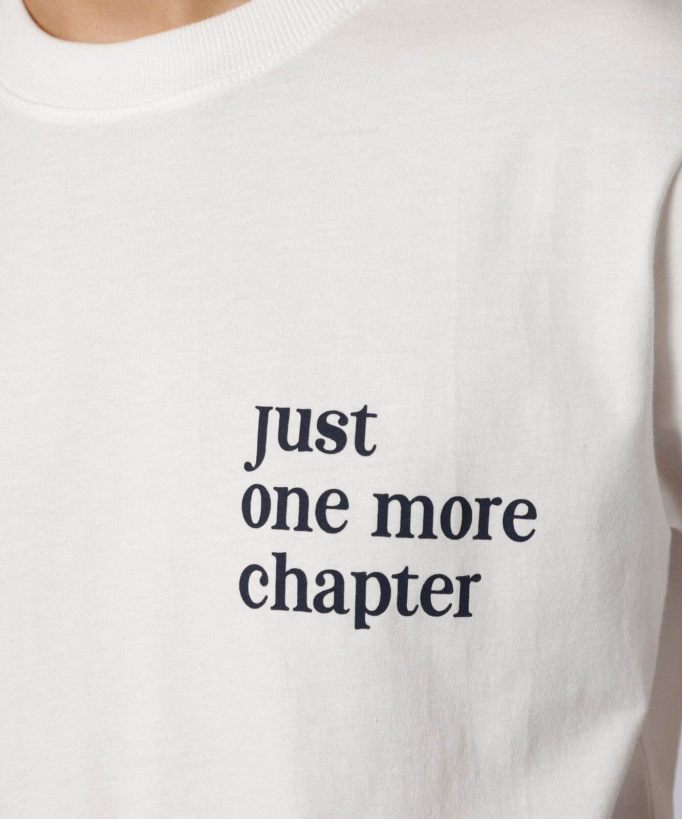 camiseta feminina de algodão manga curta estampada mindset off white