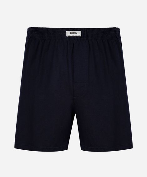 cueca samba canção masculina de algodão mash azul