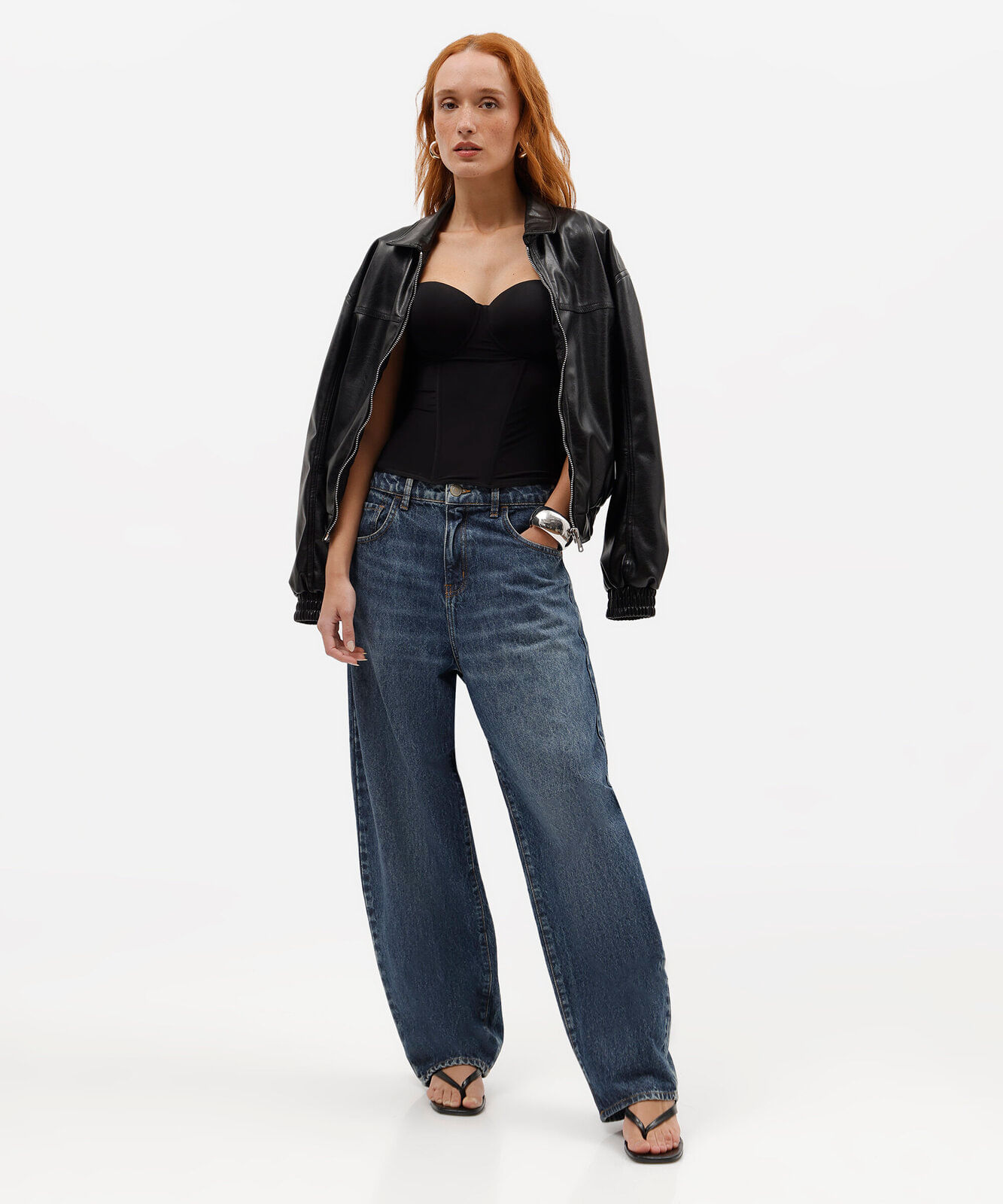 blusa corset feminina de poliamida decote coração com alças removíveis preta
