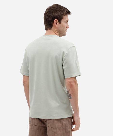 camiseta masculina comfort de malha verde