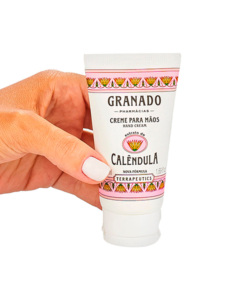 creme para mãos granado calêndula 50ml