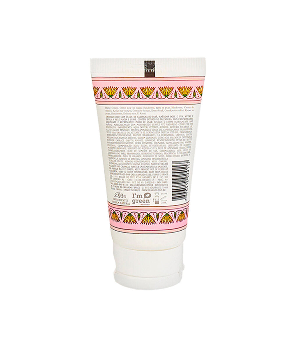 creme para mãos granado calêndula 50ml