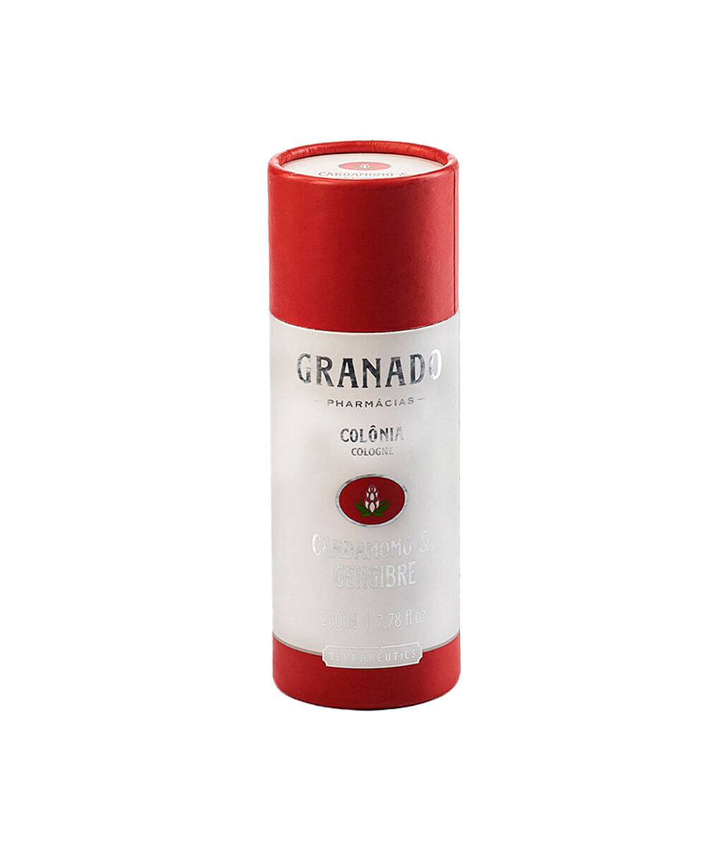 perfume unissex granado colônia cardamomo e gengibre 230ml