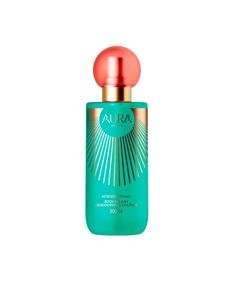 body splash aura beauty desodorante corporal afrodite petals 200ml