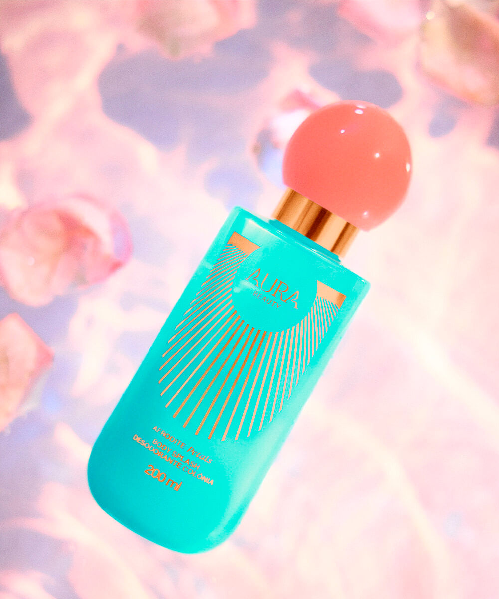 body splash aura beauty desodorante corporal afrodite petals 200ml
