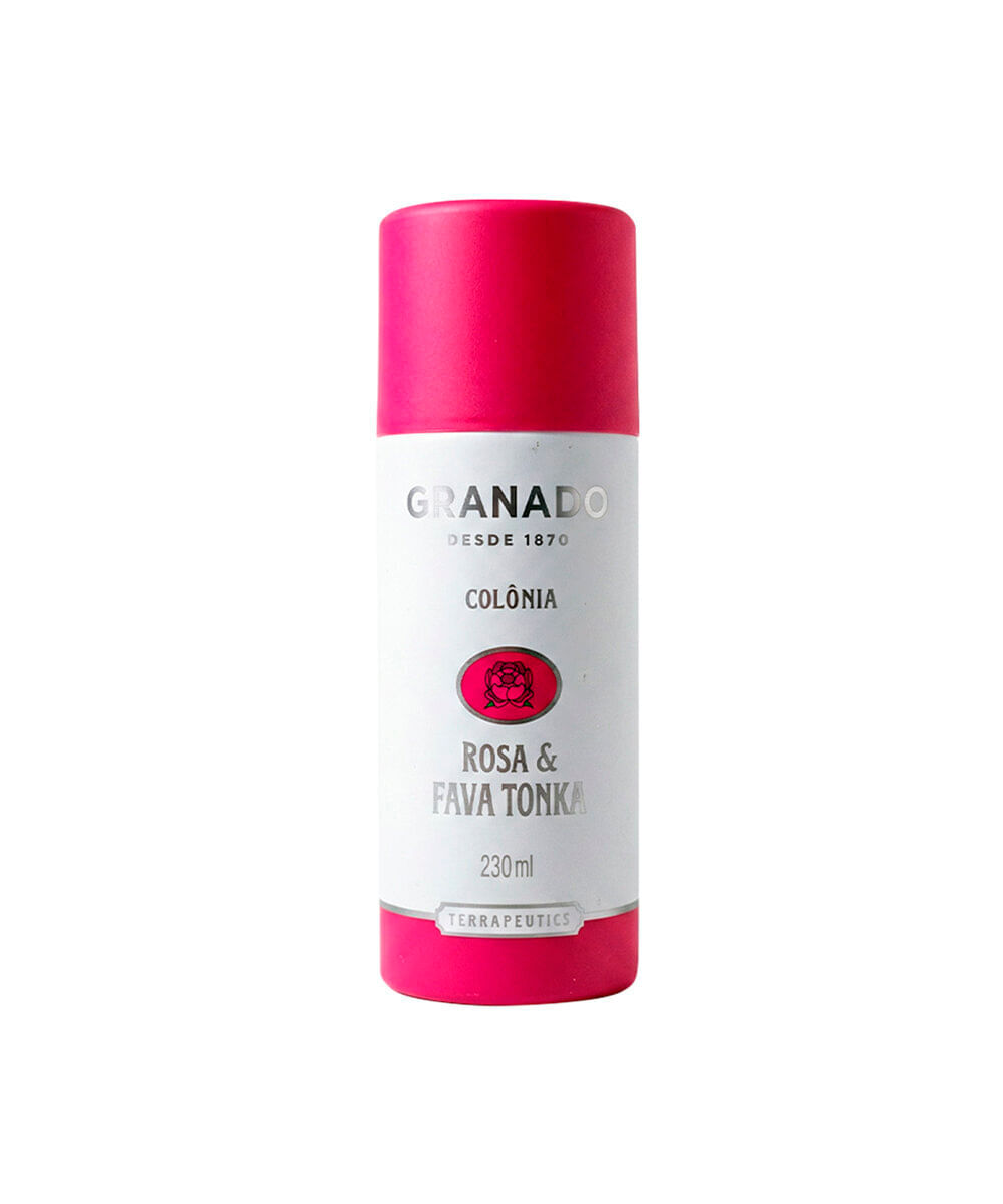 perfume unissex granado colônia rosa e fava tonka 230ml