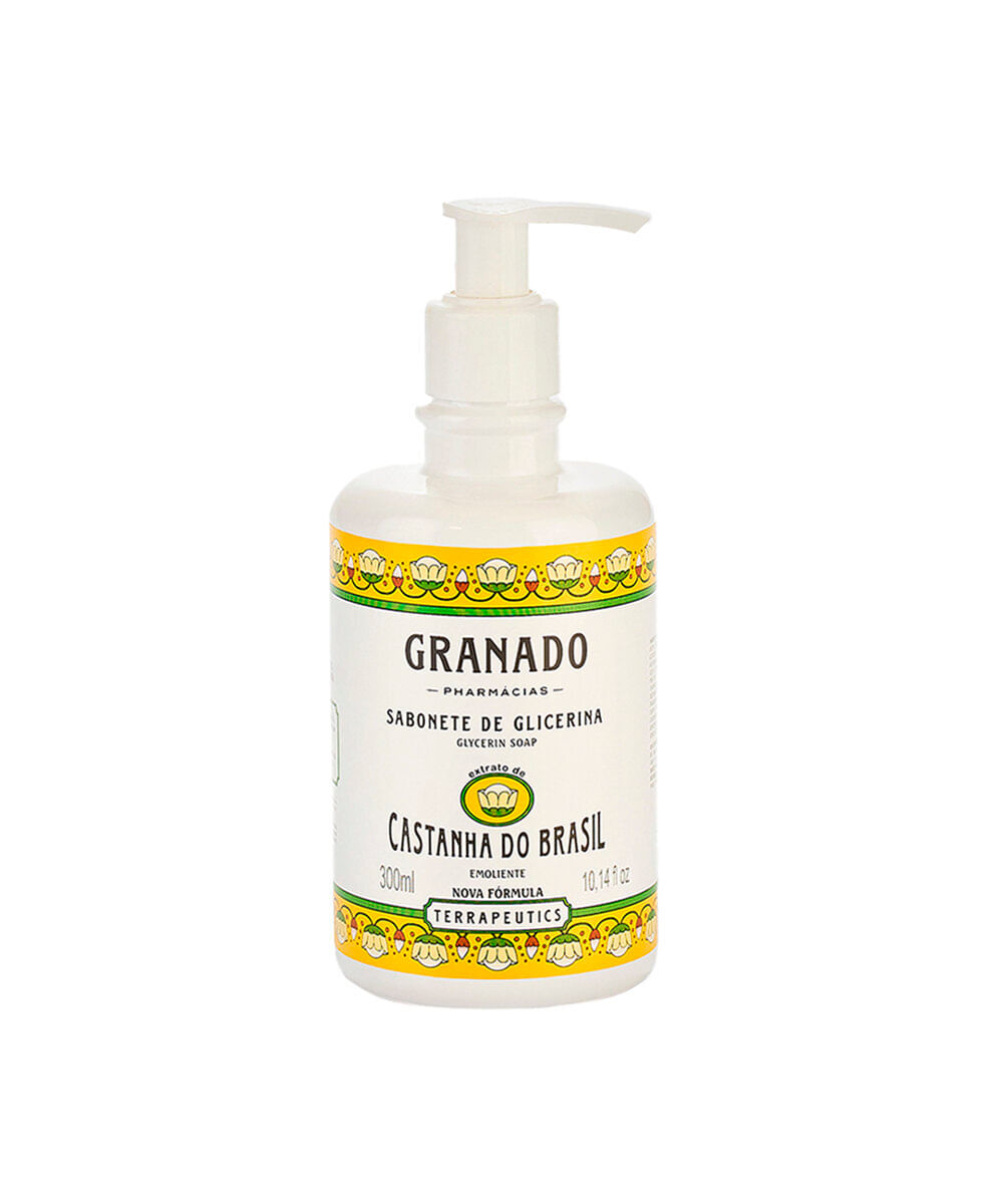 sabonete líquido granado castanha do brasil 300ml