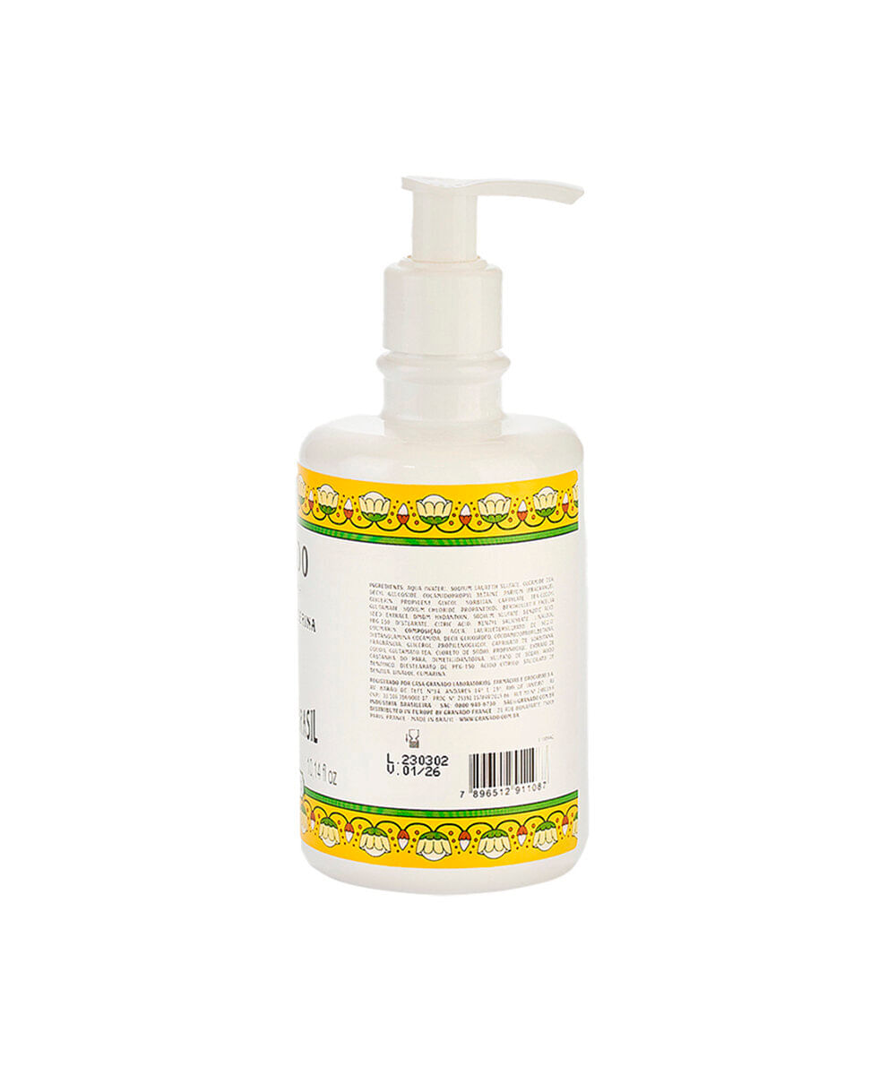 sabonete líquido granado castanha do brasil 300ml