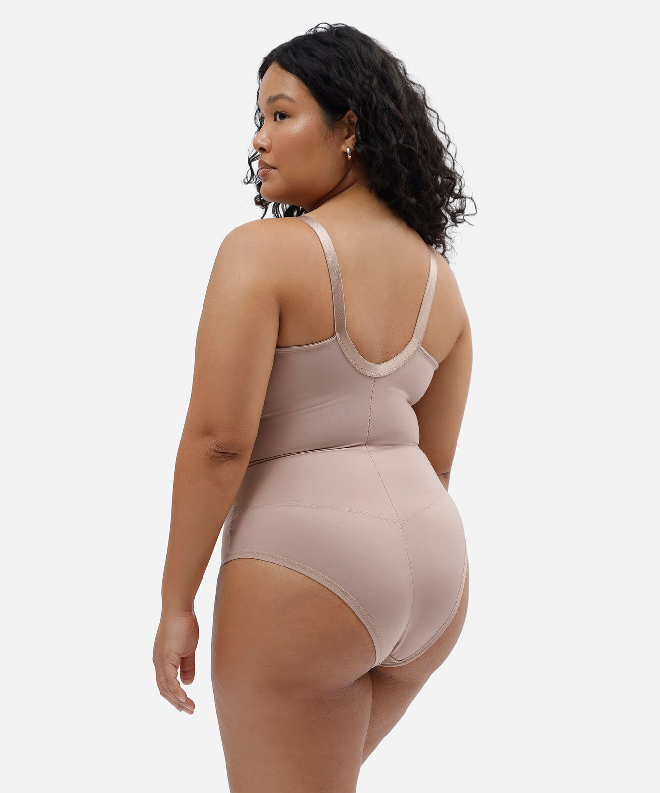 body modelador feminino plus size demillus bege