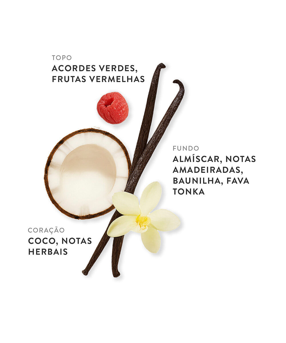 perfume feminino etleé coconut cream edp 10ml