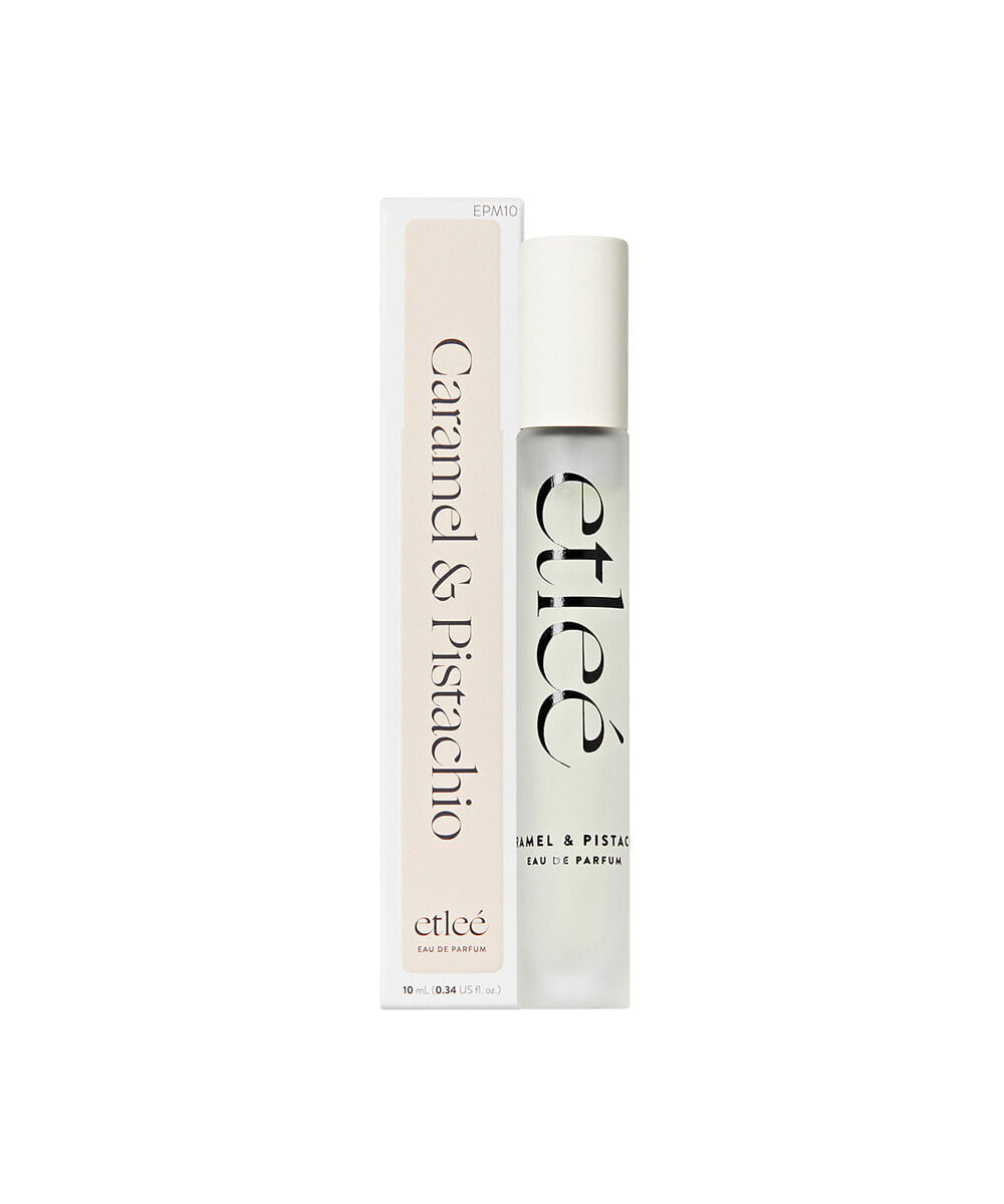 perfume feminino etleé caramel e pistachio edp 10ml