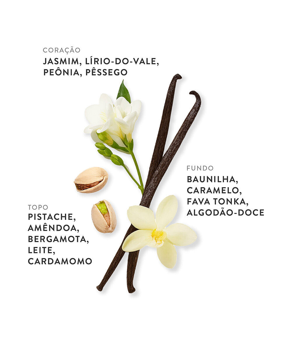 perfume feminino etleé caramel e pistachio edp 10ml