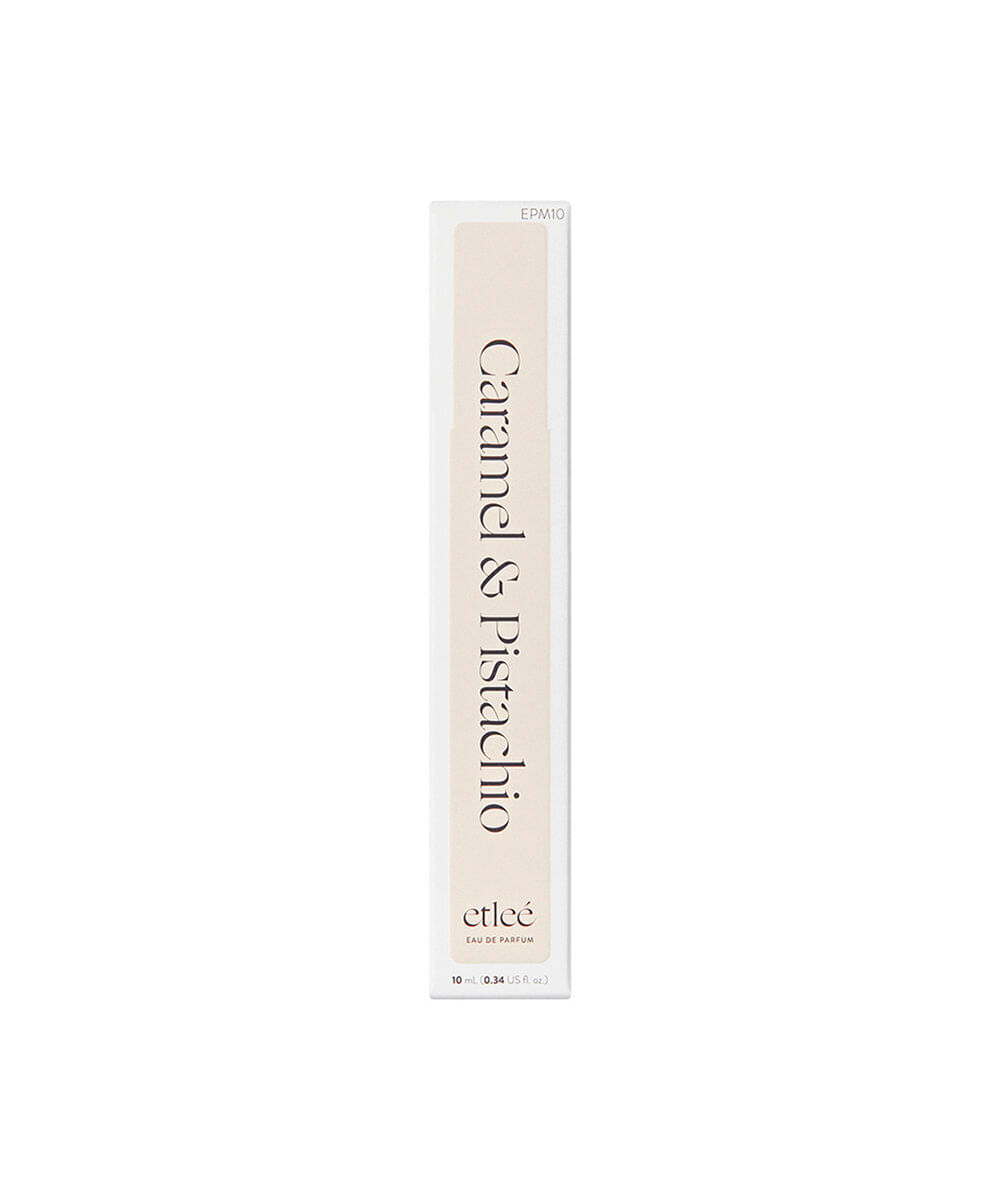 perfume feminino etleé caramel e pistachio edp 10ml