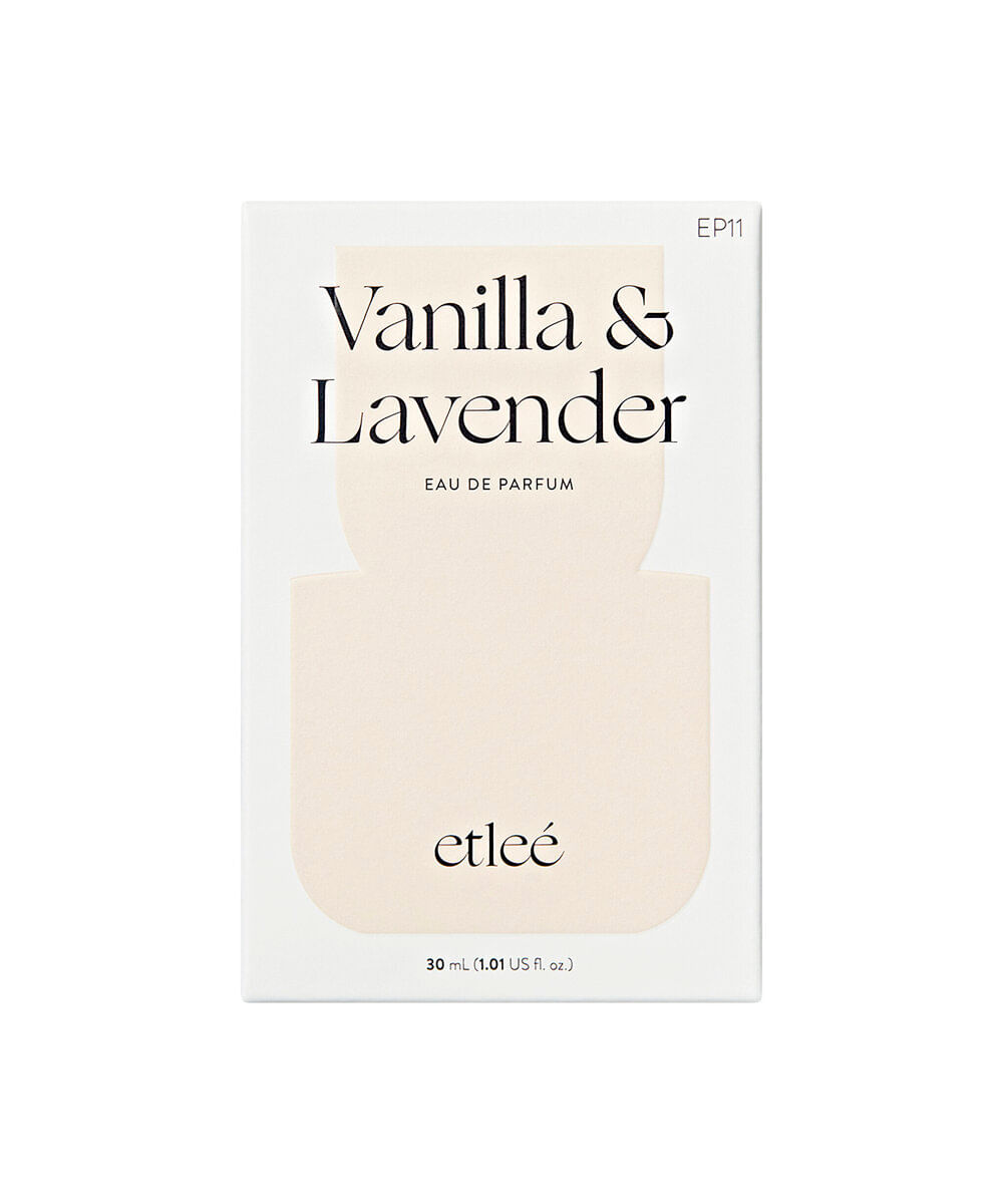 perfume feminino etleé vanilla e lavender edp 30ml