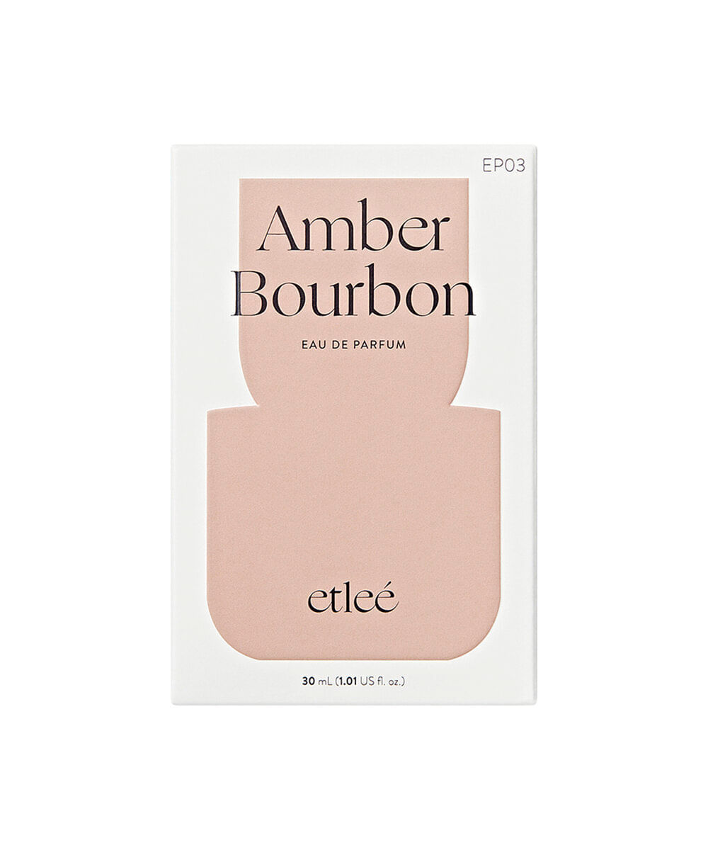 perfume feminino etleé amber bourbon edp 30ml