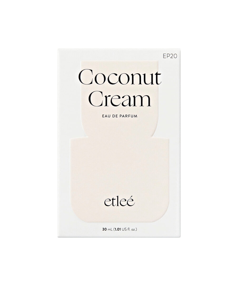 perfume feminino etleé coconut cream edp 30ml