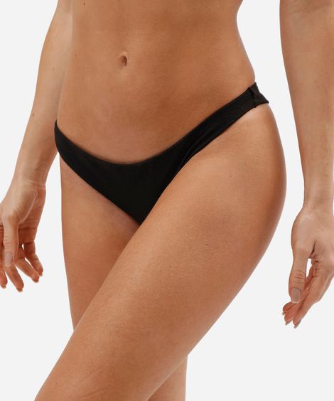 biquíni calcinha asa delta feminino texturizado preto