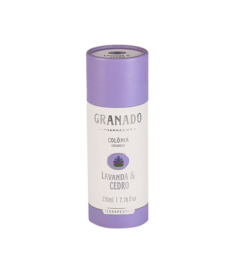 perfume unissex granado colônia lavanda e cedro 230ml