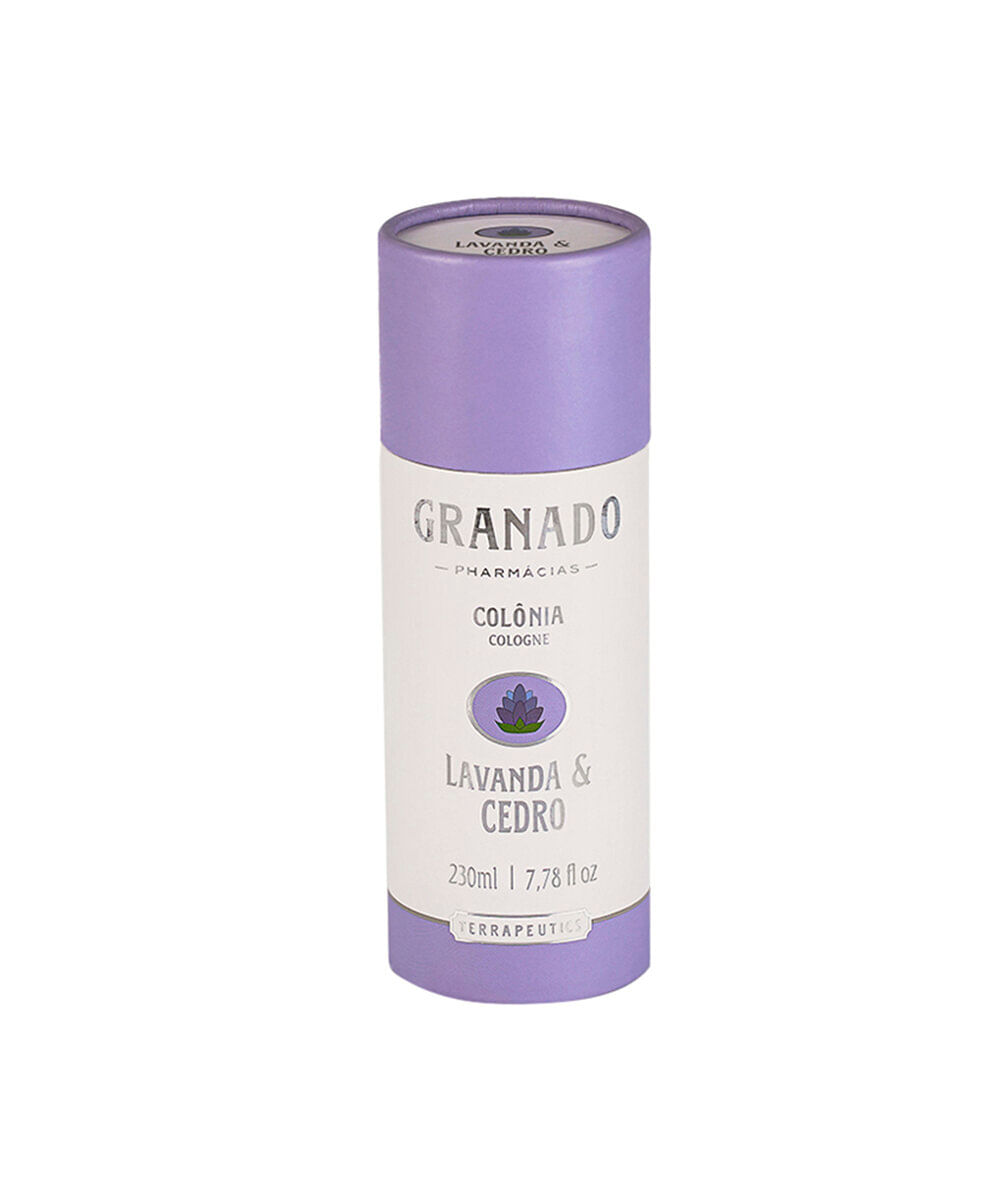 perfume unissex granado colônia lavanda e cedro 230ml