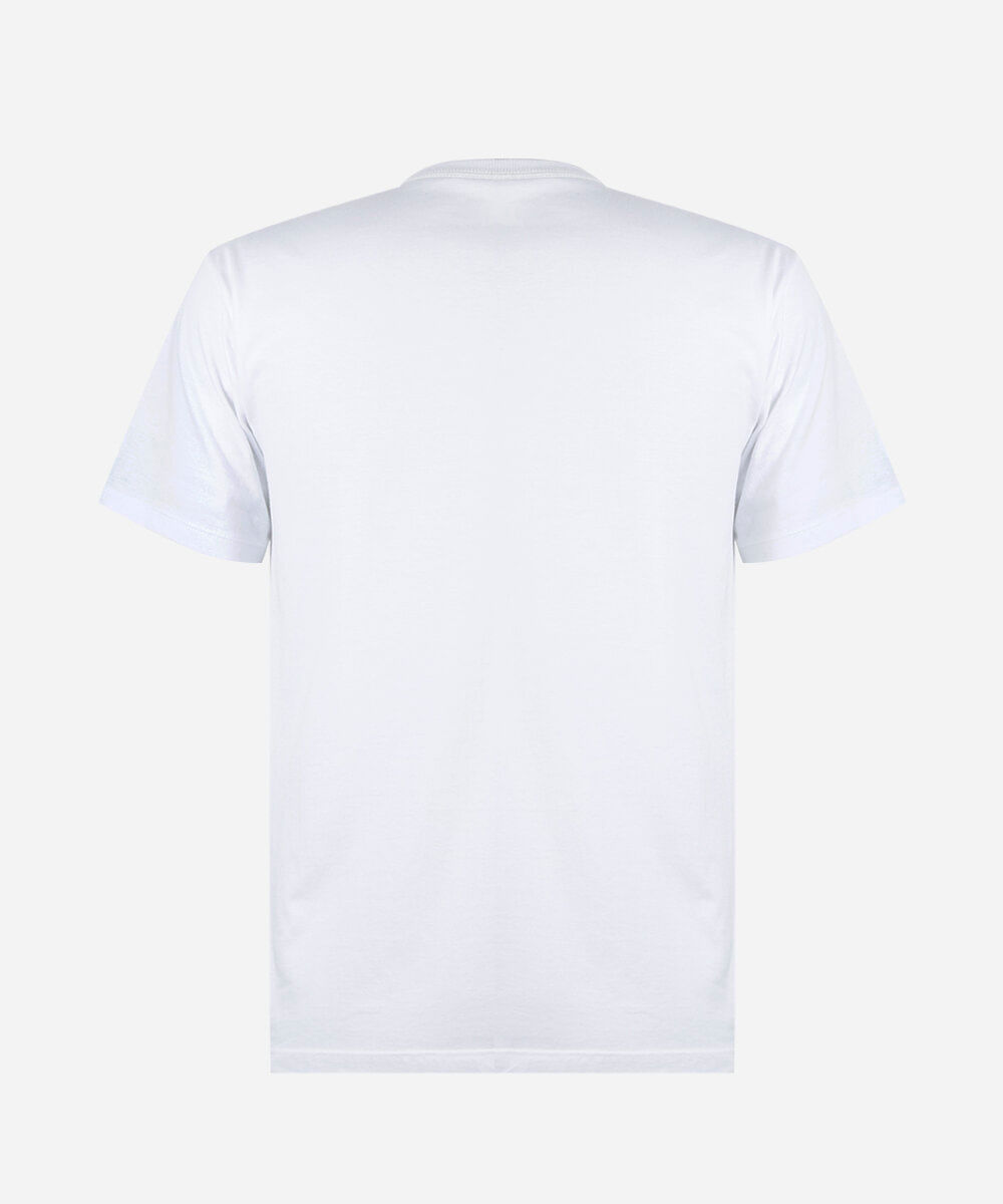 camiseta juvenil manga curta mario galaxy feared off white