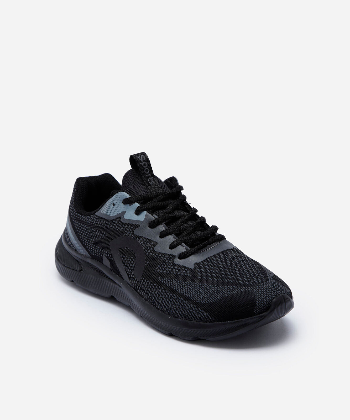 tênis casual esportivo preto