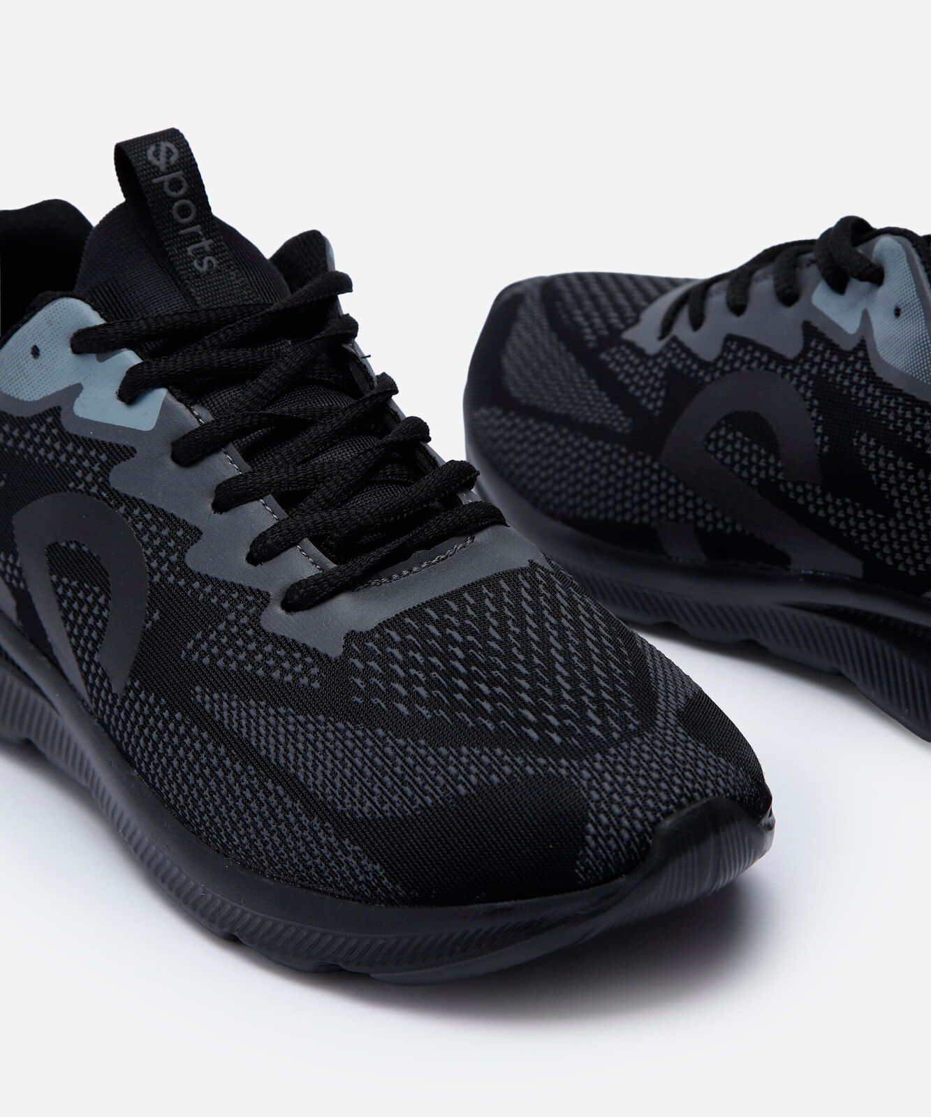 tênis casual esportivo preto