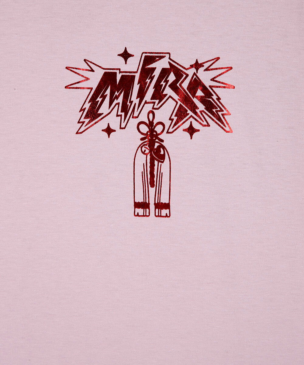 camiseta oversized juvenil de algodão manga curta guerreiras do kpop tosa