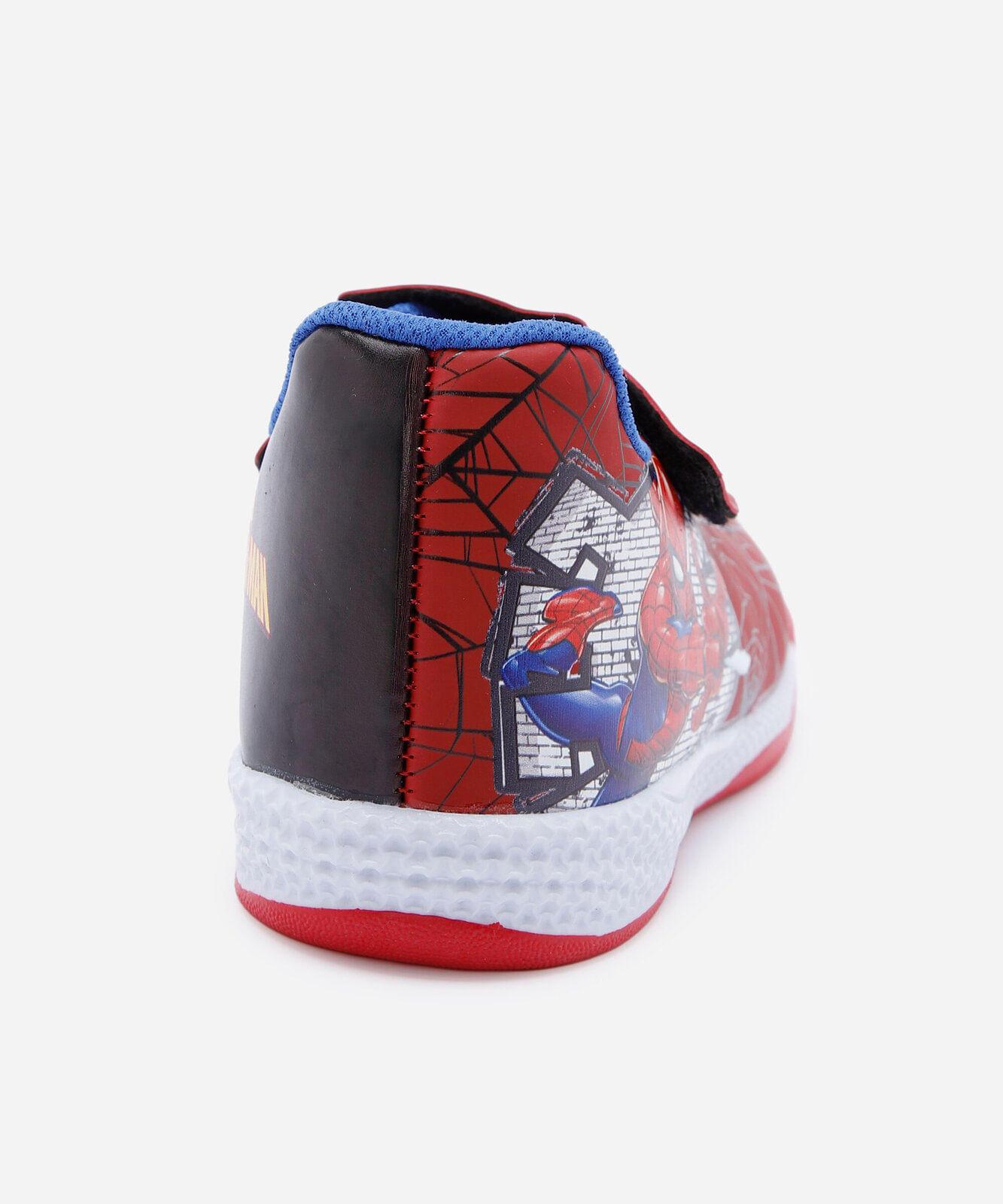 tênis chuteira infantil homem aranha vermelho