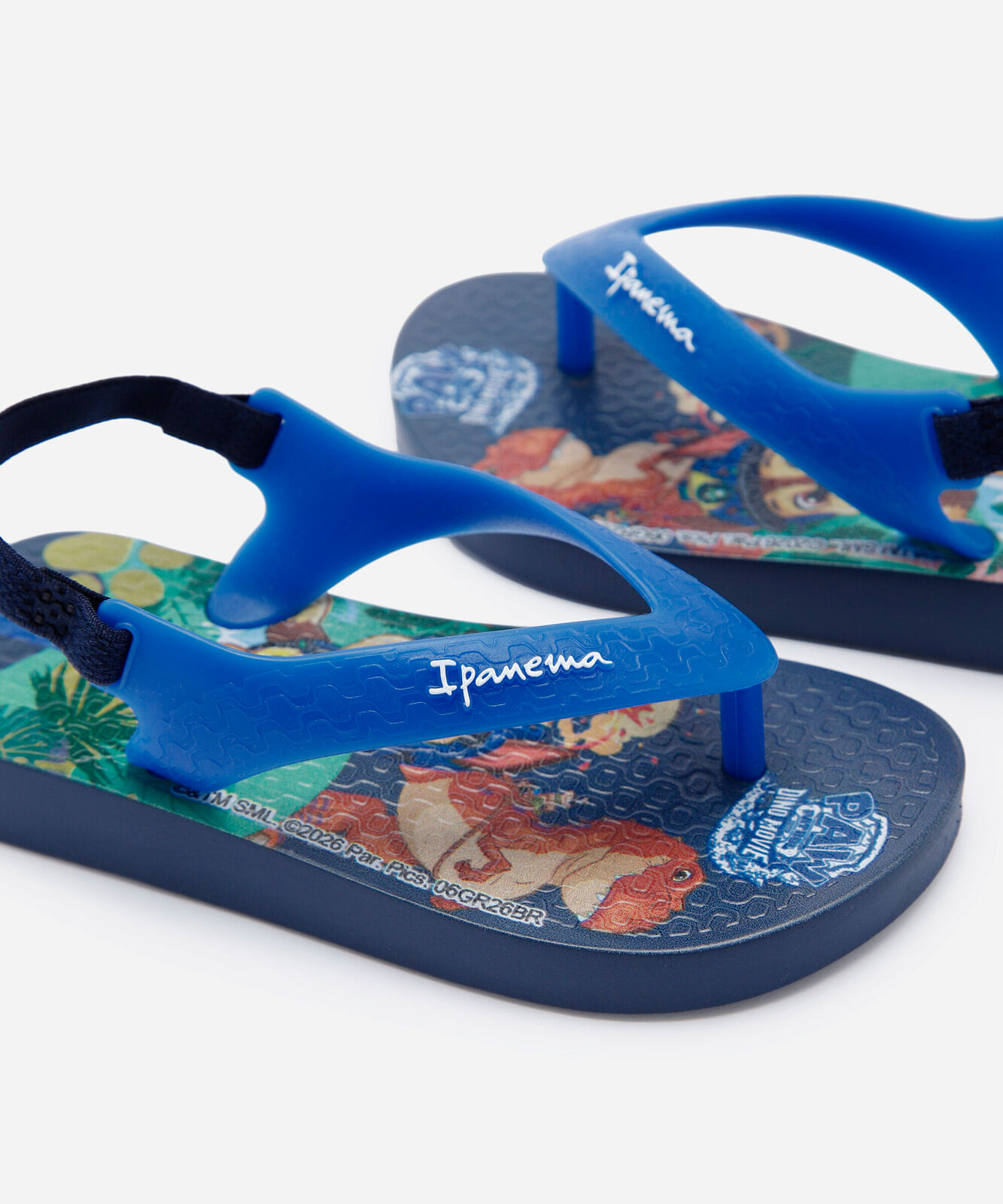 chinelo infantil ipanema patrulha canina azul