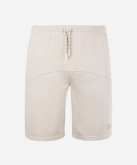 short juvenil moletom bege
